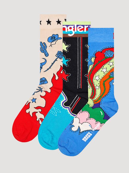 Produktbild Happy Socks Wrangler 3-Pack Wrangled Gift Set (36 - 40)