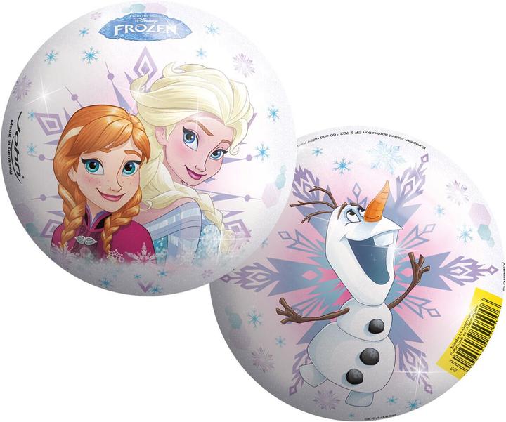 Actual product image John Ball ice queen, ø 13 cm vinyl ball with valve, Disney Frozen