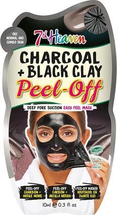 Produktbild 7th Heaven Montagne Jeunesse Charcoal + Black Clay Peel-Off Mask 10ml (10 ml)