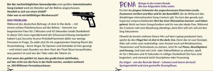 Produktbild Interaktives Krimi-Dinner-Buch: 12 points go to... murder! (Deutsch)