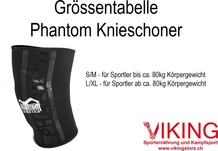 Actual product image Phantom Athletics Knieschützer RIOT Pro (L, XL, S/M, Knee pad, Pair)