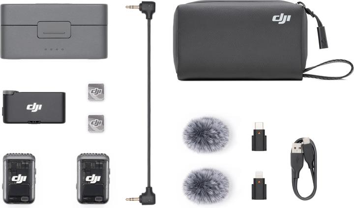 Image du produit DJI Mic 2 (2 TX + 1 RX + Charging Case)