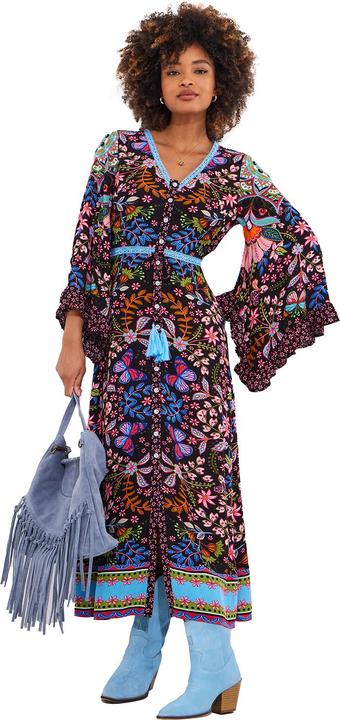 Actual product image Joe Browns PETITE Butterfly Border Print Maxi (34)