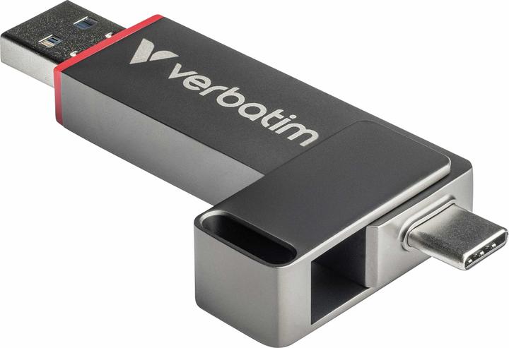 Actual product image Verbatim Dual QuickStick (256 GB, USB 3.2)