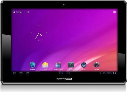 Immagine prodotto Point of View 3 XXL (4G, 10.10", 8 GB, Argento)