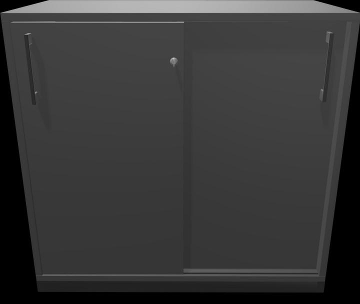 Actual product image Narbutas Choice sliding door cabinet (80 x 40 x 76 cm)