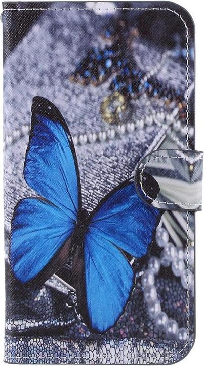 Actual product image Cover-Discount Leather cover butterflies (Apple iPhone 11)