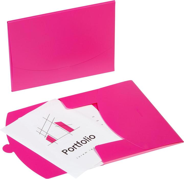 Produktbild Pagna Dokumententaschen Wallet DIN A4 pink glatt 0,43 mm (A4)
