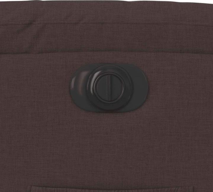 Image du produit VidaXL Fauteuil Relax Electrique Tissu Marron Foncé