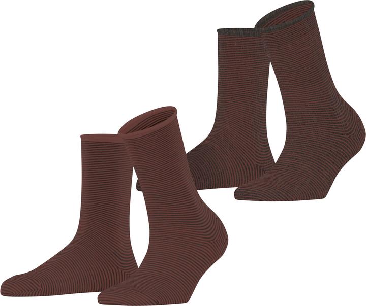 Esprit Allover Stripe 2-Pack Damen (2er Pack, 35 - 38)