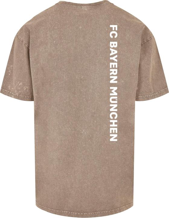 Actual product image FC Bayern München Mia San Mia Logo Acid Washed Heavy Oversize Tee - 116665 (XS)