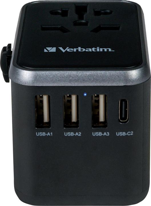 Actual product image Verbatim Universal Travel Adapter