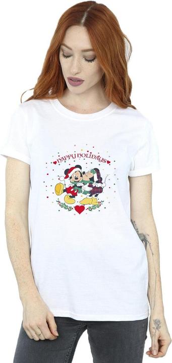 Produktbild Disney Mickey Mouse Mickey Minnie Christmas TShirt (XXL)