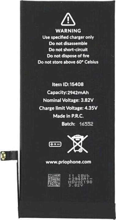 Immagine prodotto prio Batteria per Apple iPhone XR (APN universale) (Accumulatore di carica elettrica, iPhone XR)