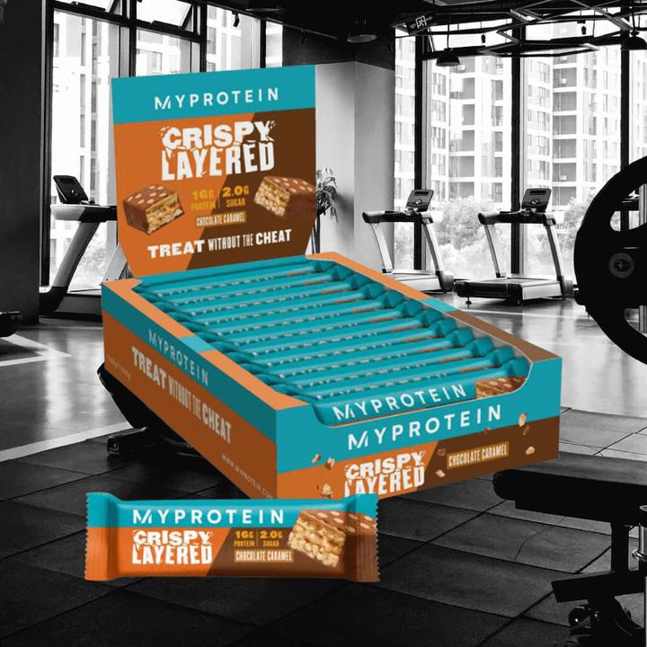 Image du produit MyProtein Crispy Layered (Caramel au chocolat, 1 pcs, 696 g)
