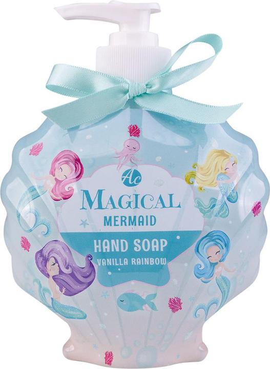 Image du produit Accentra Seifenspender mit Flüssigseife MAGICAL MERMAID im Muschel-Design (Appareils, 340 ml)