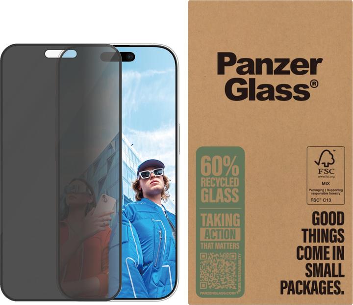 Produktbild PanzerGlass Privacy Screen Protector (1 Stück, Apple iPhone 16 Pro)