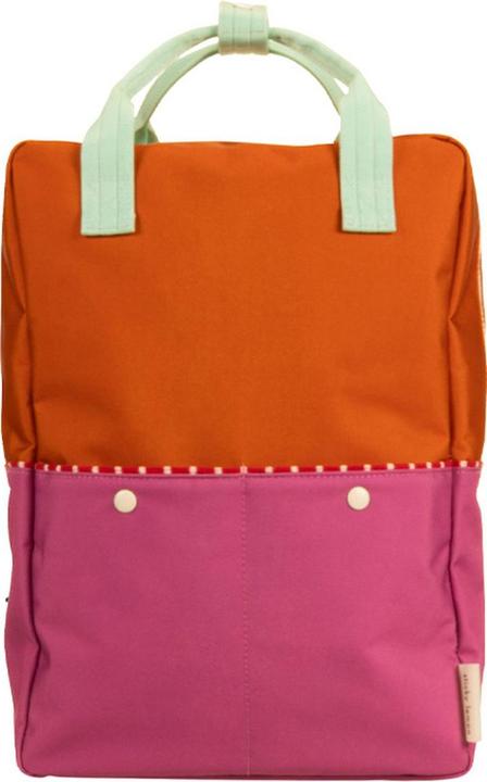 Immagine prodotto Sticky Lemon Klebriger Zitronen -Rucksack/Boekentas grosser besser zusammen - colourblocking - Kiesorange