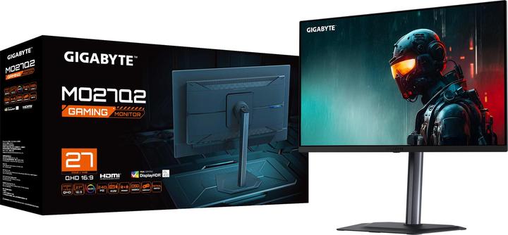 Actual product image Gigabyte MO27Q2 (2560 x 1440 pixels, 27")