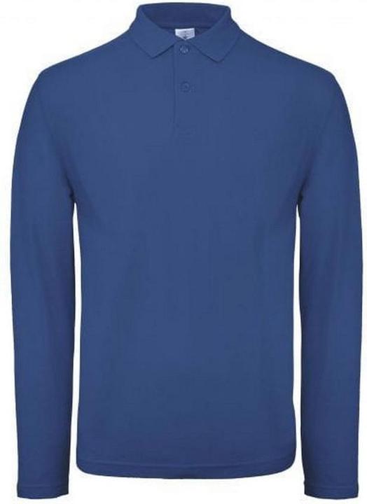 Actual product image B&C ID.001 Long sleeve polo (3XL)