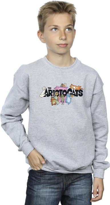 Immagine prodotto Disney The Aristocats Music Logo Felpa Ragazzi (128)