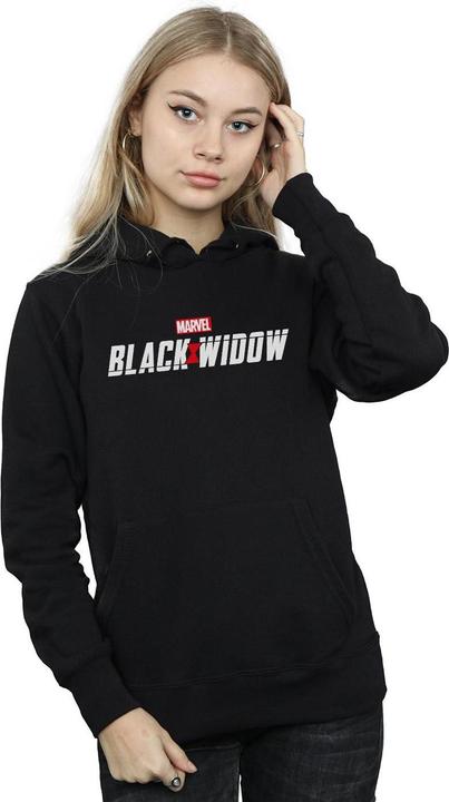Black Widow Movie Logo Kapuzenpullover