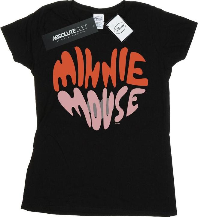 Immagine prodotto Disney Minnie Mouse Heart Shaped Maglietta Donna (L)