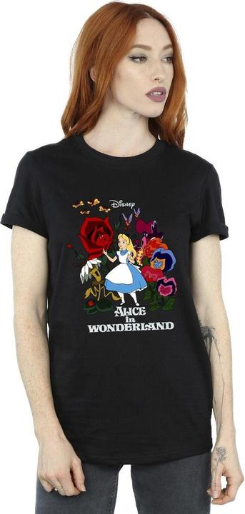 Image du produit Disney - T-shirt ALICE IN WONDERLAND FLOWERS - Femme (3XL)