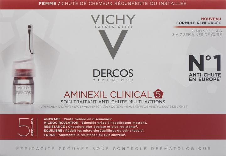 Produktbild Vichy Dercos Aminexil Clinical (126 ml, Flüssiges Shampoo)