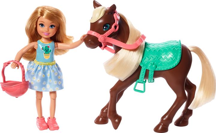 Actual product image Barbie Chelsea blonde with bangs
