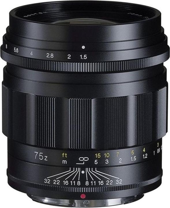 Actual product image Voigtländer Nokton 75 mm / 1.5 asph. (Nikon Z, full size)
