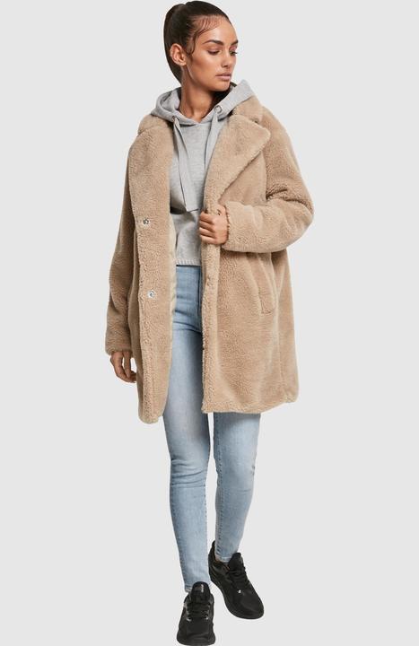 Image du produit Urban Classics Manteau Sherpa surdimensionné pour femmes (L)
