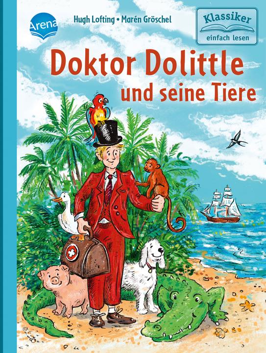 Actual product image Lofting:Doktor Dolittle und seine Tiere (Hugh Lofting, Christian Loeffelbein, Marén Gröschel, German)