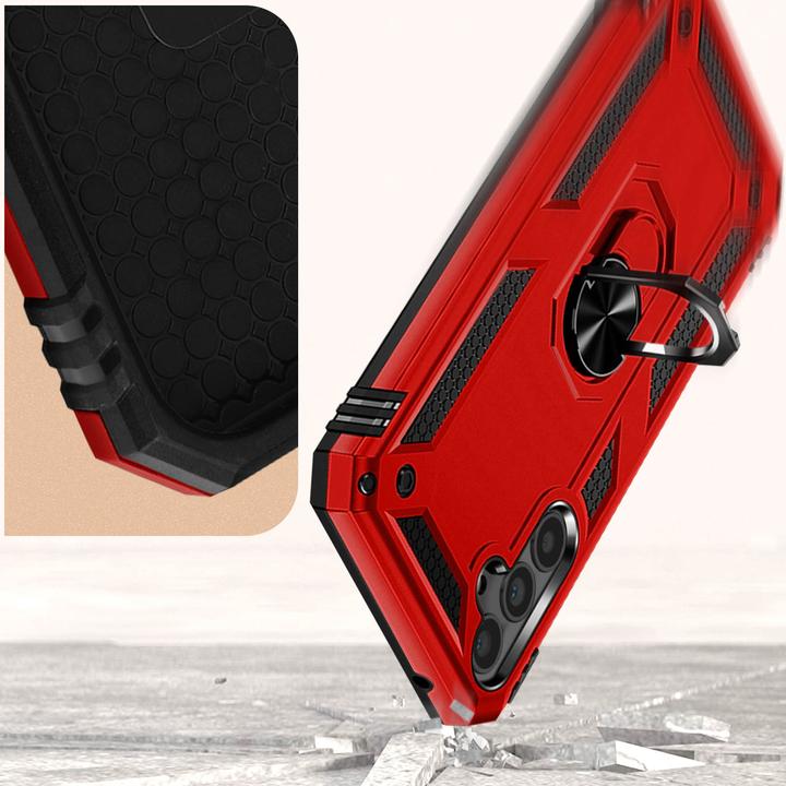 Actual product image Avizar Shockproof Mobile Phone Case with Ring Series (Samsung Galaxy A34 5G)