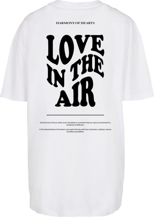 Immagine prodotto Merchcode Maglietta da donna Love In The Air Oversized Boyfriend Tee - 136255 (L)