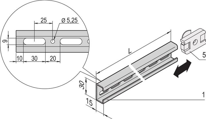 Produktbild Schroff 19"-Zubehör mechanisch