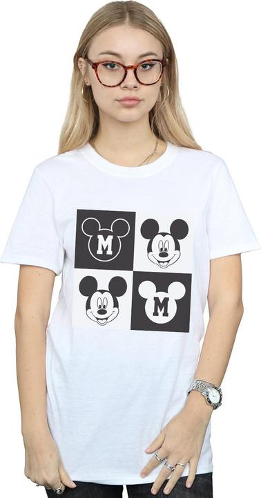 Image du produit Disney - T-shirt MICKEY MOUSE SMILING SQUARES - Femme (M)