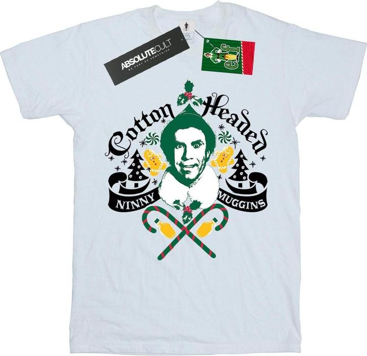 Immagine prodotto Elf Cotton Headed Ninny Muggins Maglietta Ragazze (152, 158)