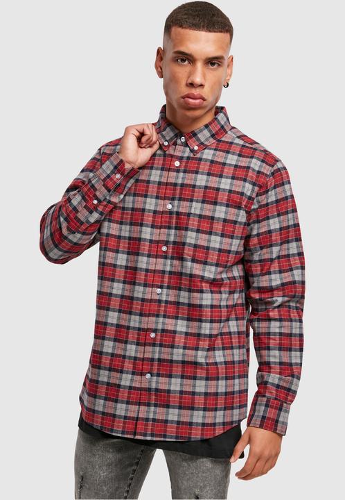 Actual product image Urban Classics Plaid Cotton Shirt - 15279 (L)