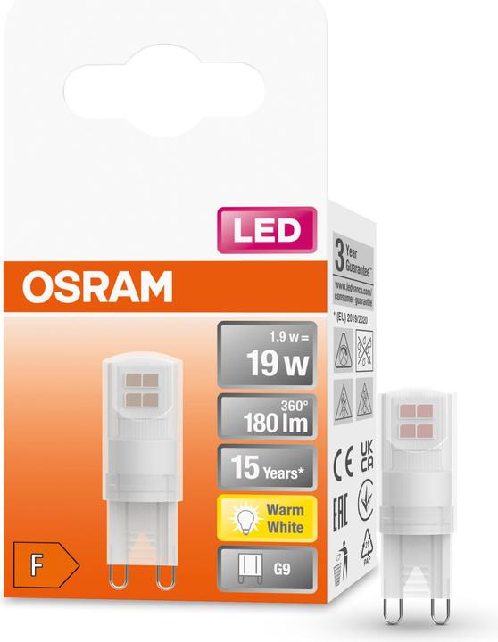 Actual product image Osram LED Pin (G9, 1.90 W, 180 lm, 1 x, F)