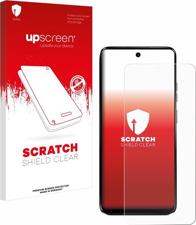 Actual product image upscreen Scratch Shield Protector (1 Piece, Motorola Moto G34)