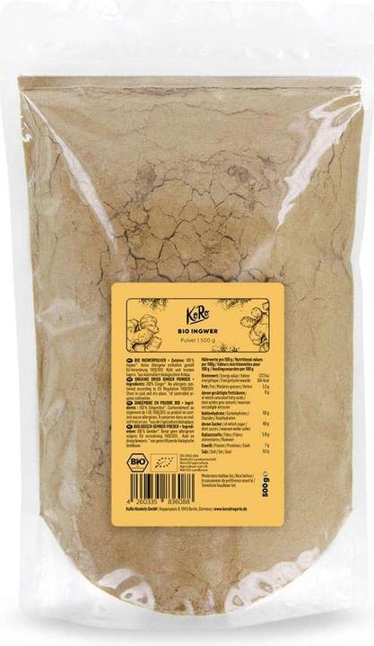 Image du produit KoRo Poudre de gingembre bio (500 g)