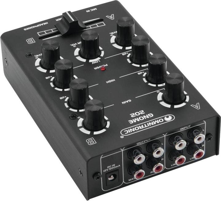 Image du produit Omnitronic Table de mixage DJ Gnome E-202 (Contrôleur DJ)