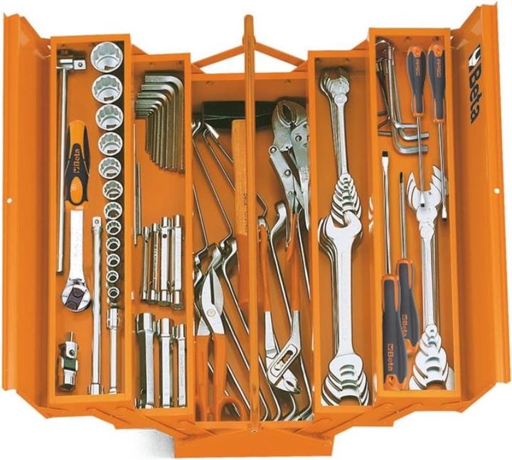 Image du produit BETA 021201168 2120L-Vu/As-Koffer mit 68-teiligem Sortiment