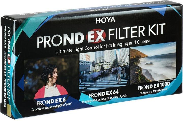 Immagine prodotto Hoya PRO ND EX Filter Kit 8/64/1000 (49 mm, Filtri grigi, 49 mm)