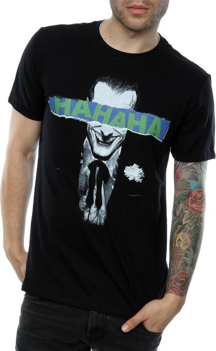 Immagine prodotto The Joker Maglietta HaHaHa Uomo in cotone (L)