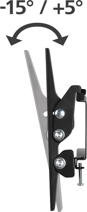Actual product image Hama TV wall bracket, inclinable, 117 cm (46") up to 25 kg (Wall, 46", 25 kg)