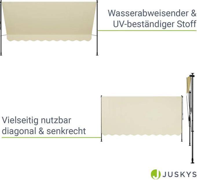 Produktbild Juskys Klemmmarkise Kapstadt (3.50 m)