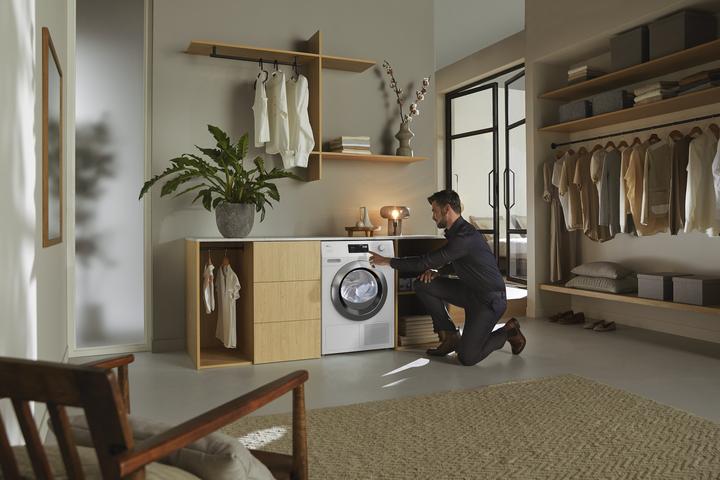 Actual product image Miele Wärmepumpen-Trockner TEH795 WP EcoSpeed&9kg (9 kg, Left)