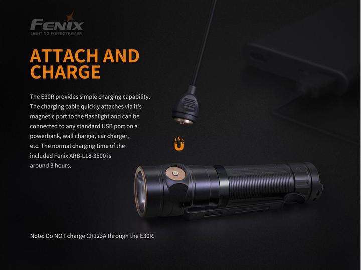 Produktbild Fenix E30R (9.90 cm, 1600 lm)